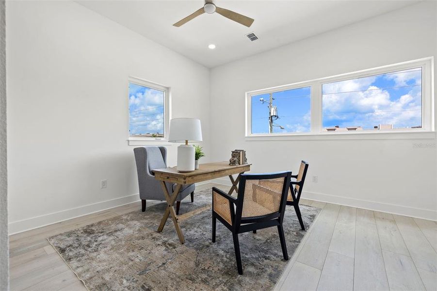 Furnished interior view inside a new home in , Belleair Beach (Image 43).