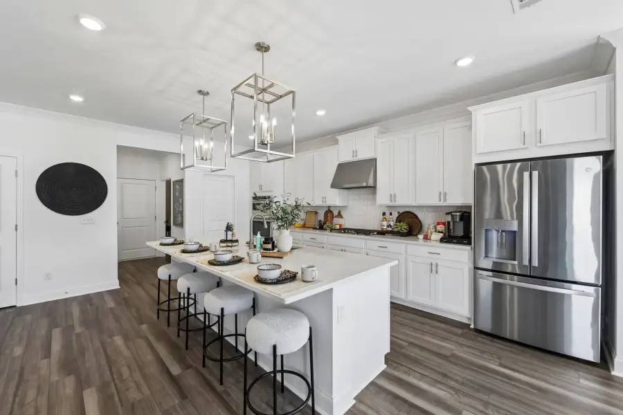 Furnished interior view inside a new home in Nichols Farm, Dacula (Image 16).