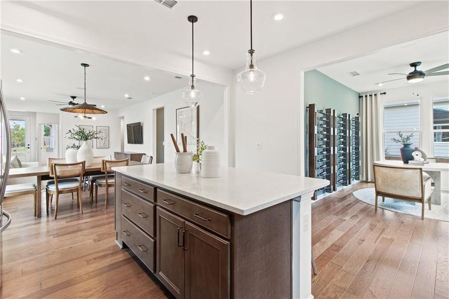 Furnished interior view inside a new home in Del Webb at Lake Oconee, Greensboro (Image 17).