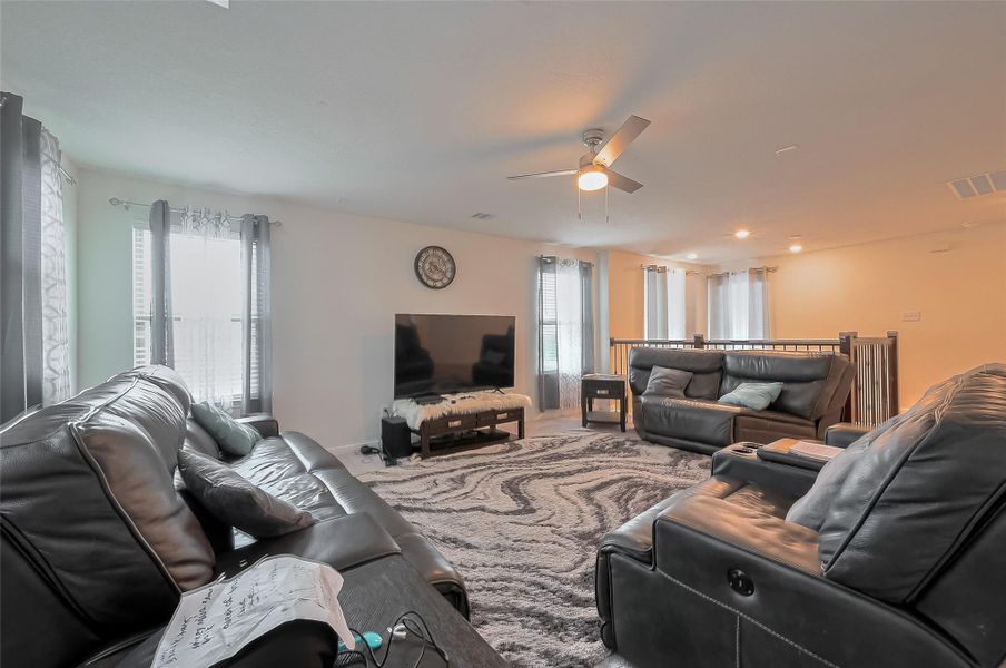 Furnished interior view inside a new home in Deer Run Meadows, Richmond (Image 30). Furnished interior view inside a new home in Deer Run Meadows, Richmond (Image 30).