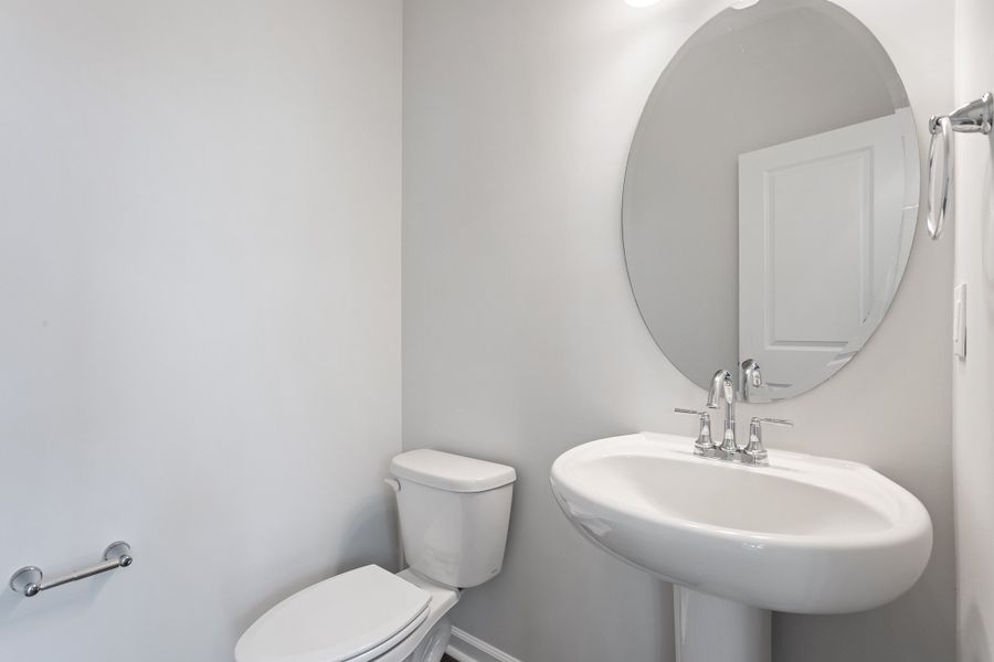 Furnished interior view inside a new home in Renaissance at White Oak, Garner (Image 9). Furnished interior view inside a new home in Renaissance at White Oak, Garner (Image 9).