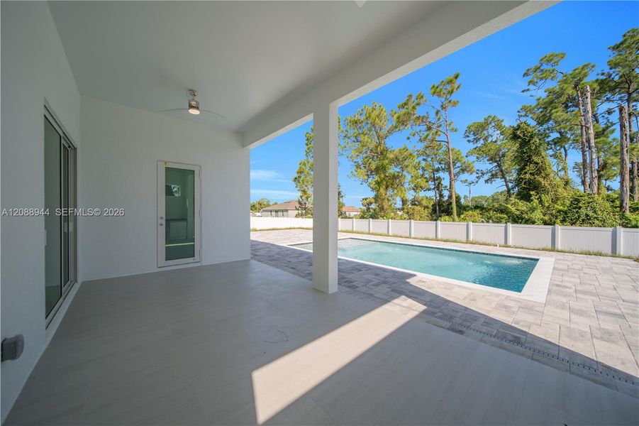 Exterior details and patio area of a home in , Lehigh Acres (Image 30).