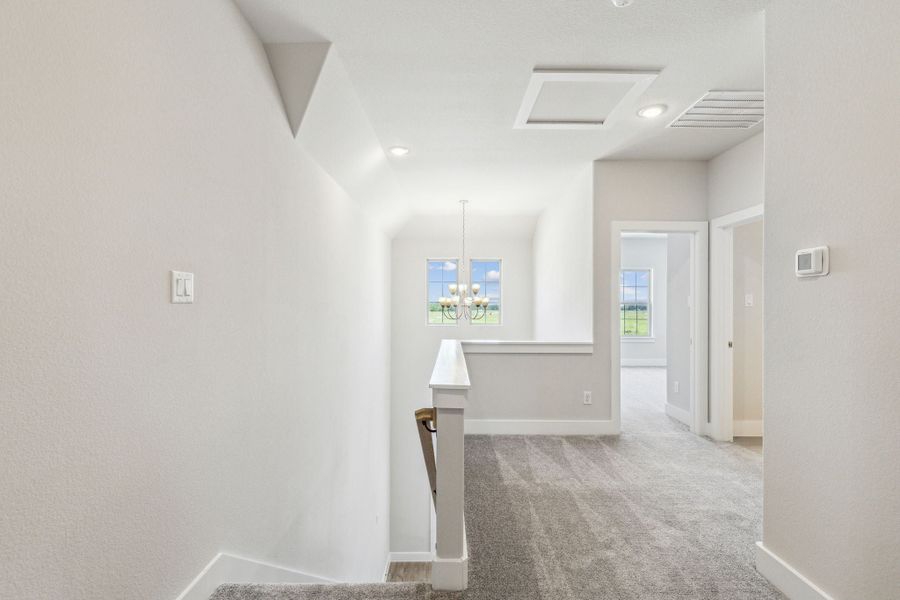 Spacious, unfurnished interior of a new home in Dove Hollow, Waxahachie (Image 28).