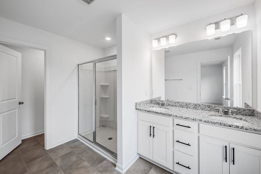 Furnished interior view inside a new home in Magnolia Townes, Wendell (Image 5).