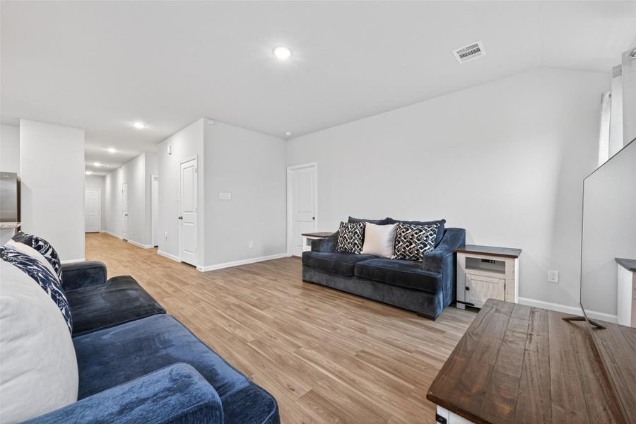 Furnished interior view inside a new home in The Villages at Westpointe, Dayton (Image 18). Furnished interior view inside a new home in The Villages at Westpointe, Dayton (Image 18).