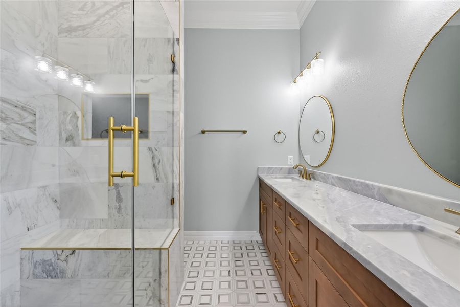 Furnished interior view inside a new home in , Freeport (Image 17).