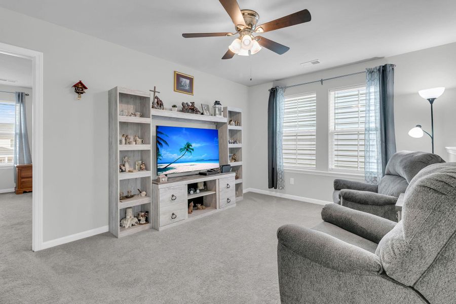 Furnished interior view inside a new home in Sweetgrass at Summers Corner, Summerville (Image 14).