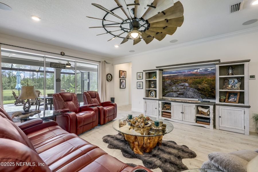 Furnished interior view inside a new home in , Jacksonville (Image 44).