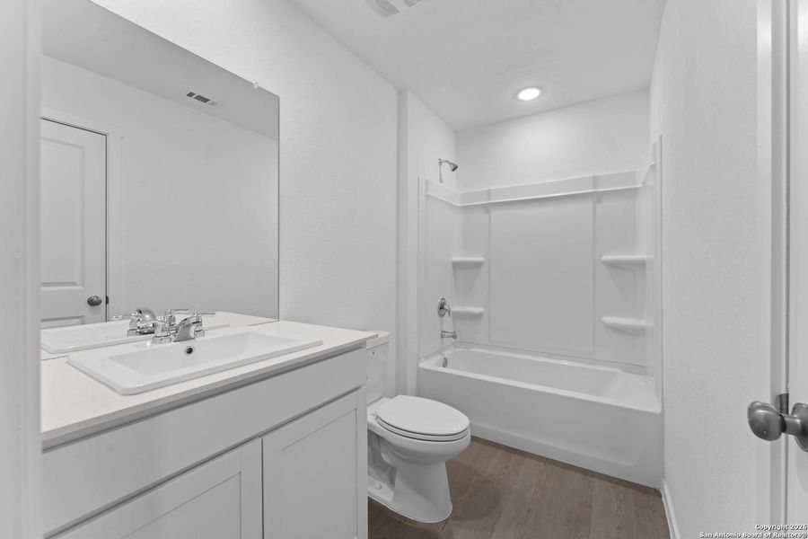 Furnished interior view inside a new home in Voss Farms: Watermill Collection, New Braunfels (Image 8).