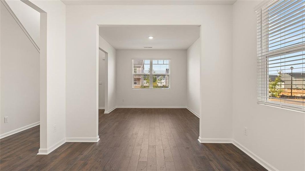 Spacious, unfurnished interior of a new home in Preserve at Dove Creek, Statham (Image 26).