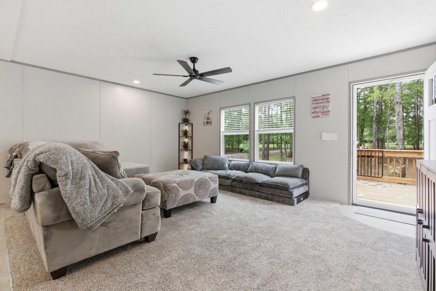 Furnished interior view inside a new home in , Summerton (Image 15).