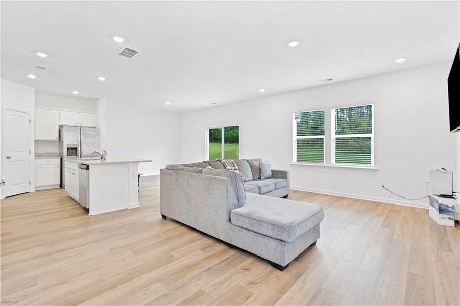 Furnished interior view inside a new home in , Winder (Image 6).