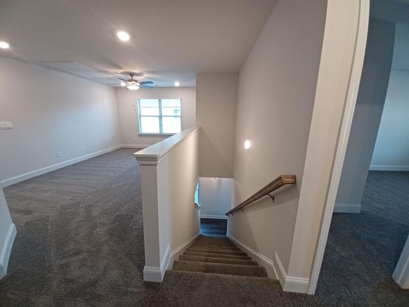 Representative unfurnished interior of a home built from the 2408 by Adams Homes in Rockfish Pointe, Wallace (Image 12).