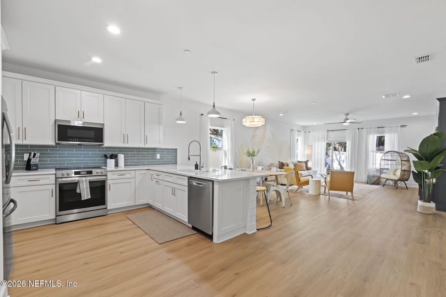 Furnished interior view inside a new home in , Jacksonville Beach (Image 13).