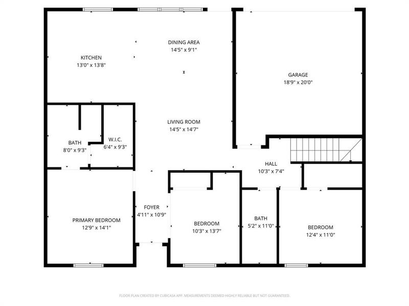 2D floor plan layout of this home in , Garland, TX (Image 4). 2D floor plan layout of this home in , Garland, TX (Image 4).