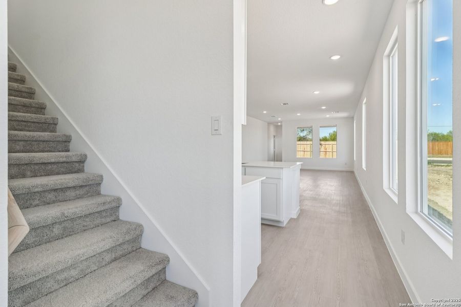 Spacious, unfurnished interior of a new home in Summerlin: Eventide Collection, San Antonio (Image 49).