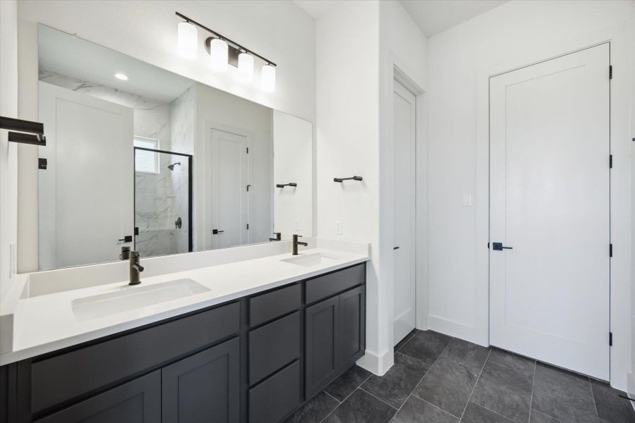 Furnished interior view inside a new home in Chester Ranch Place, Round Rock (Image 9). Furnished interior view inside a new home in Chester Ranch Place, Round Rock (Image 9).