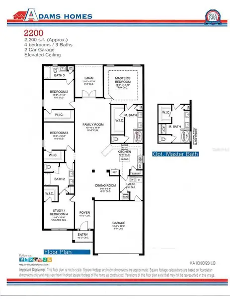 2D floor plan layout of this home in Abbey Glen, Dade City, FL (Image 2). 2D floor plan layout of this home in Abbey Glen, Dade City, FL (Image 2).