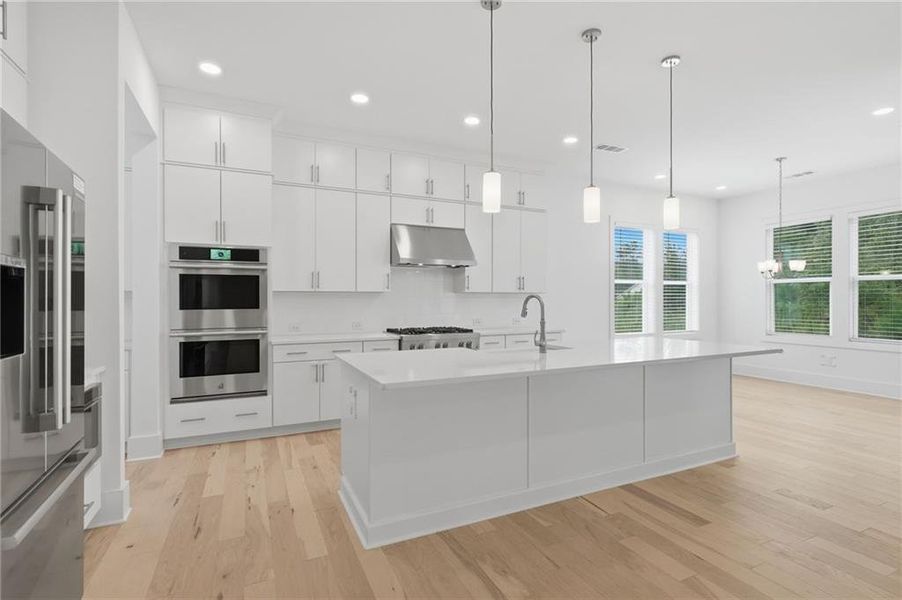 Furnished interior view inside a new home in , Cumming (Image 6).