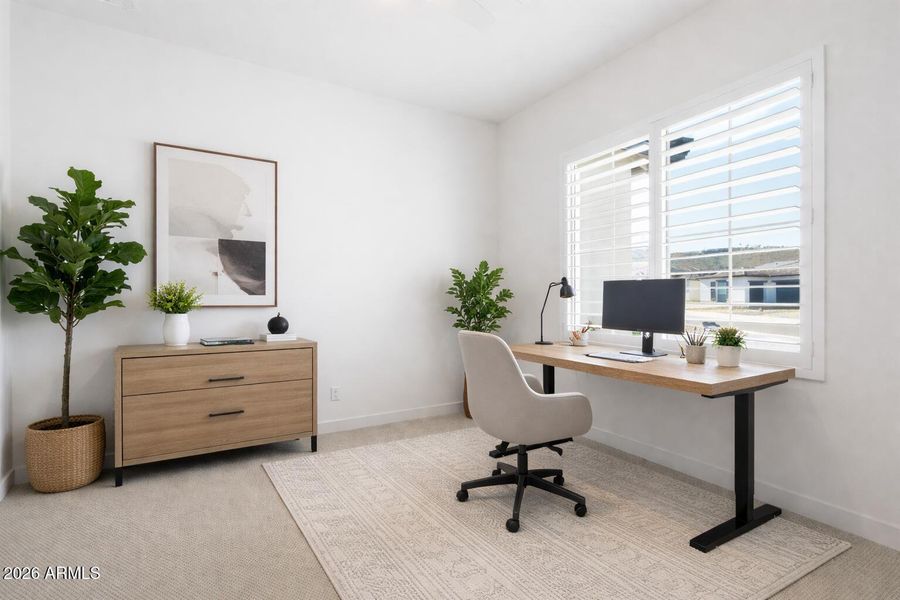 Office virtual staged