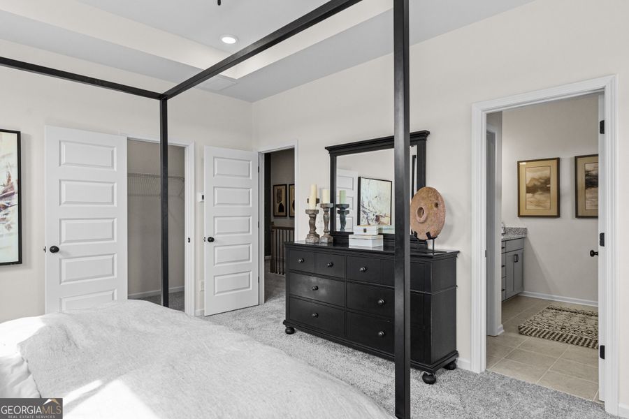 Furnished interior view inside a new home in Glendale Towns, Conyers (Image 27).