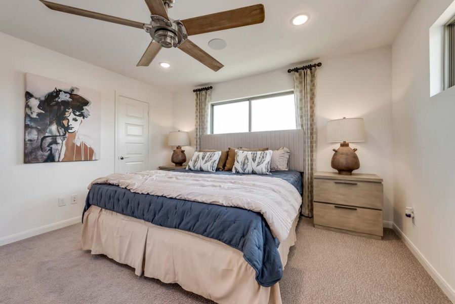 Furnished interior view inside a new home in Town Park, Princeton (Image 7).