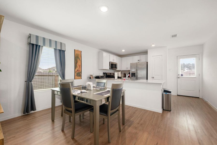 Furnished interior view inside a new home in , Splendora (Image 9).
