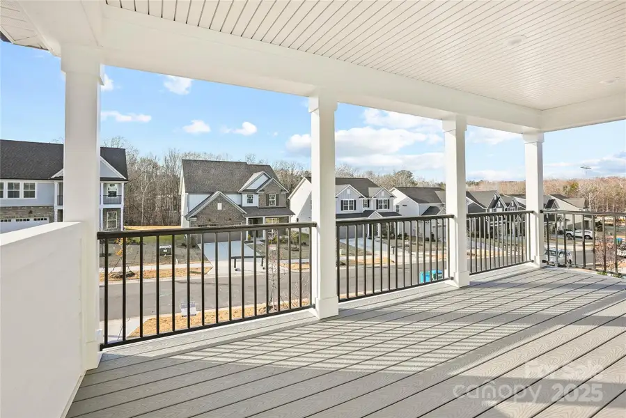Exterior details and patio area of a home in Forest Creek, Waxhaw (Image 3).