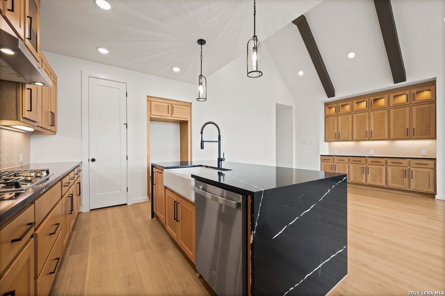 Furnished interior view inside a new home in The Crossvine, Schertz (Image 13).