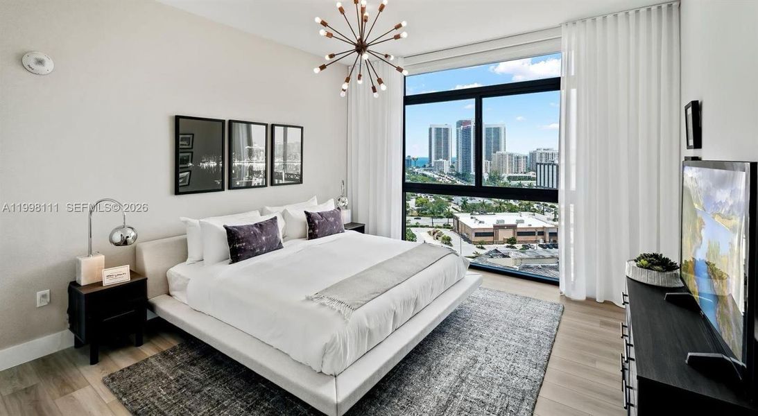 Furnished interior view inside a new home in , Hallandale Beach (Image 7).