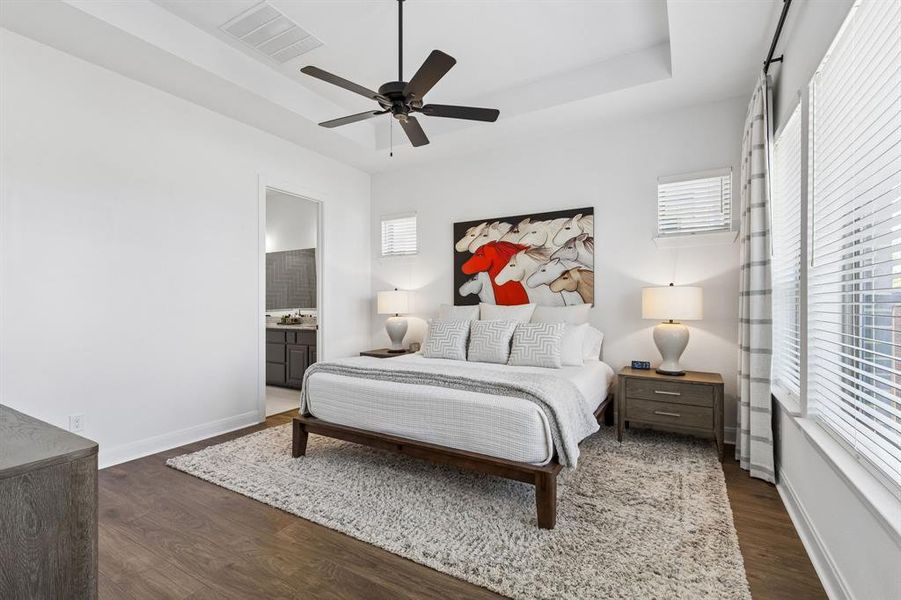 Furnished interior view inside a new home in , Fort Worth (Image 23).