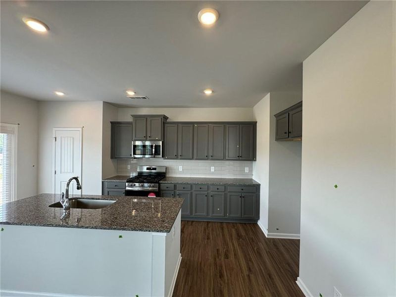 Furnished interior view inside a new home in , Dawsonville (Image 7).
