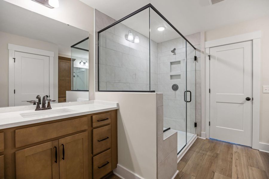 Furnished interior view inside a new home in Harbor Crossing, Greensboro (Image 15).