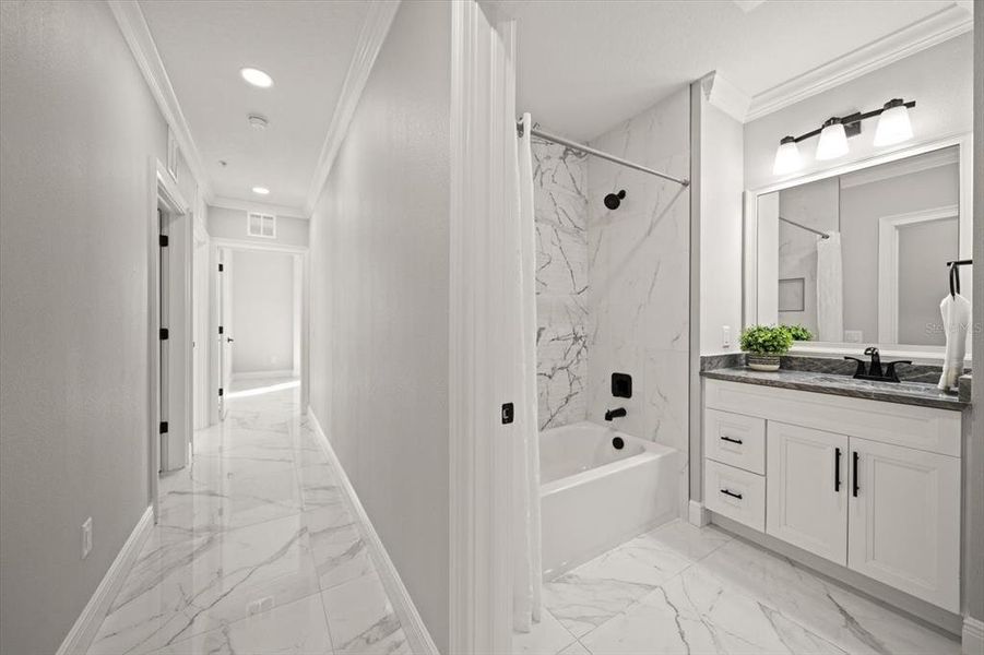 Furnished interior view inside a new home in , Clearwater (Image 13).