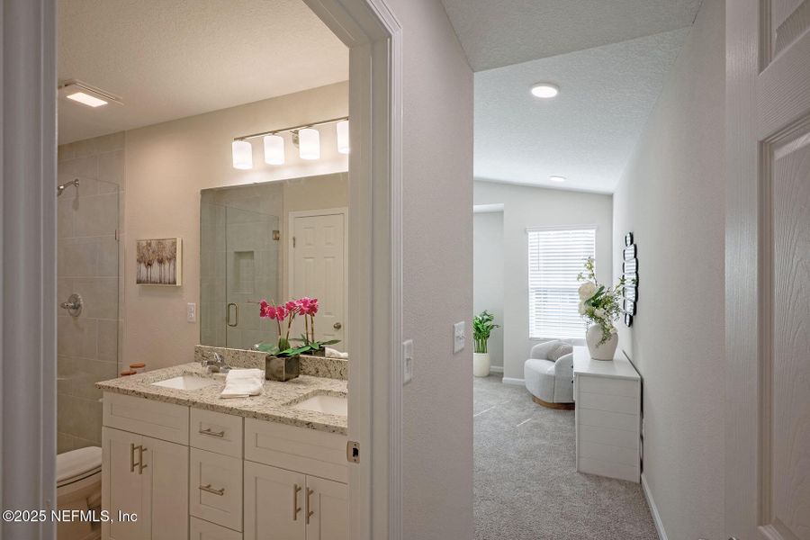 Furnished interior view inside a new home in , Jacksonville (Image 7).