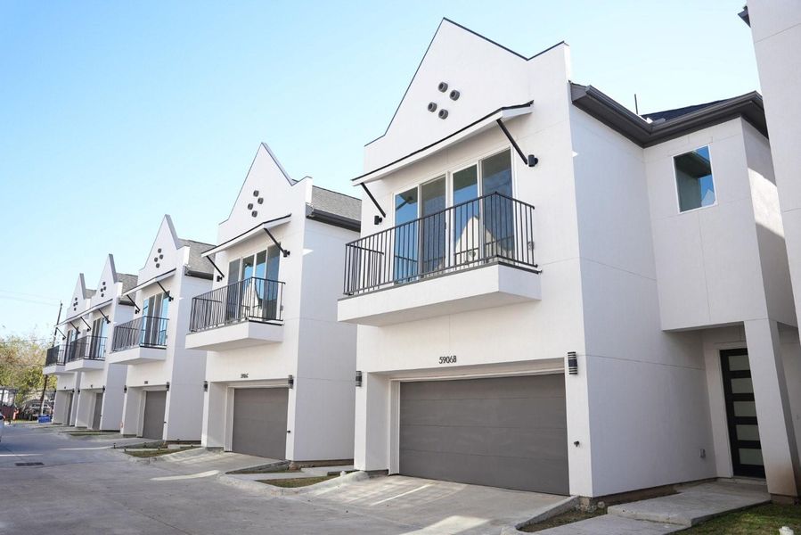 Front exterior of a new home in , Houston, TX, highlighting curb appeal (Image 2). Front exterior of a new home in , Houston, TX, highlighting curb appeal (Image 2).