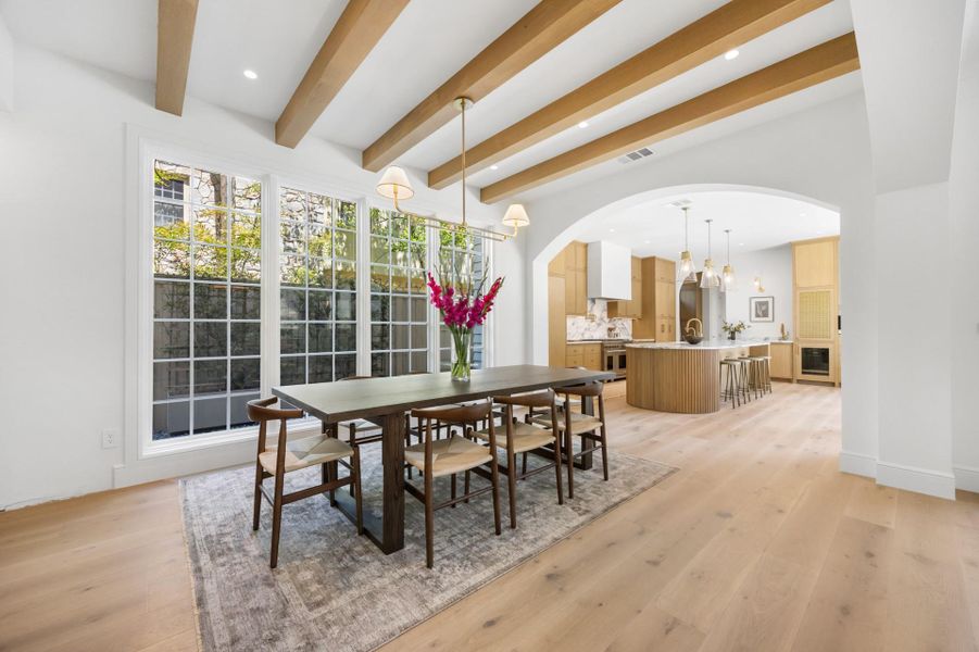 Furnished interior view inside a new home in , Austin (Image 19). Furnished interior view inside a new home in , Austin (Image 19).