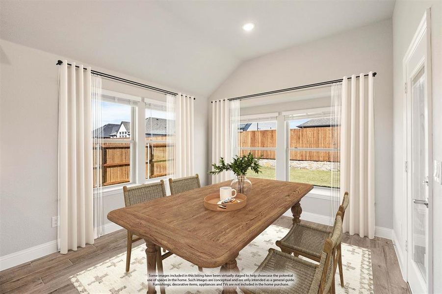 Furnished interior view inside a new home in Sonoma Verde, McLendon-Chisholm (Image 13).