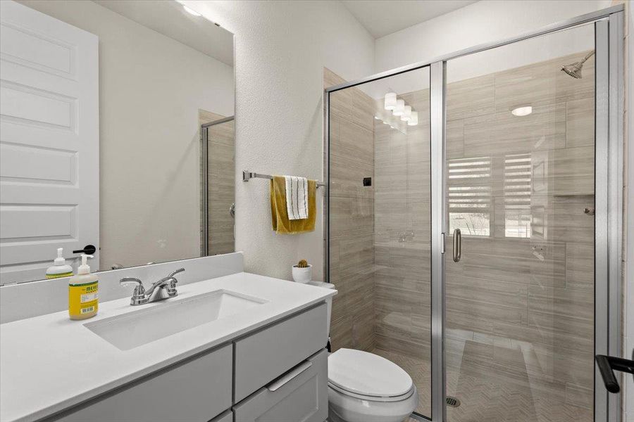 Furnished interior view inside a new home in Easton Park, Austin (Image 9).