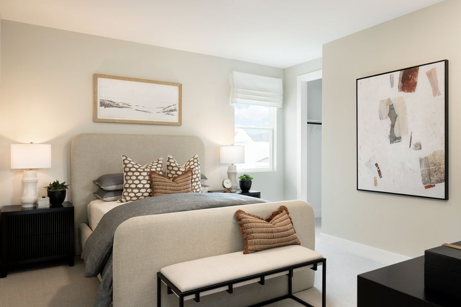 Furnished interior view inside a new home in Novel, Austin (Image 13).