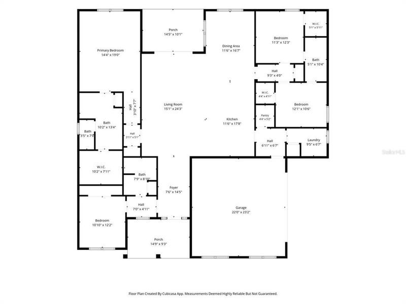 2D floor plan layout of this home in , Hernando, FL (Image 5). 2D floor plan layout of this home in , Hernando, FL (Image 5).