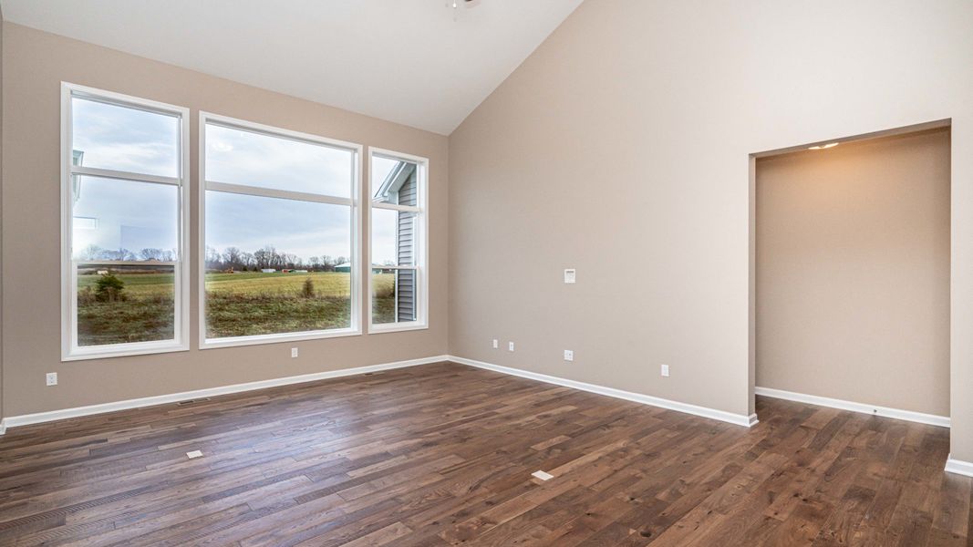 Representative unfurnished interior of a home built from the The Middleton by Norfolk Homes in Coronado Estates, Jackson (Image 48). Representative unfurnished interior of a home built from the The Middleton by Norfolk Homes in Coronado Estates, Jackson (Image 48).