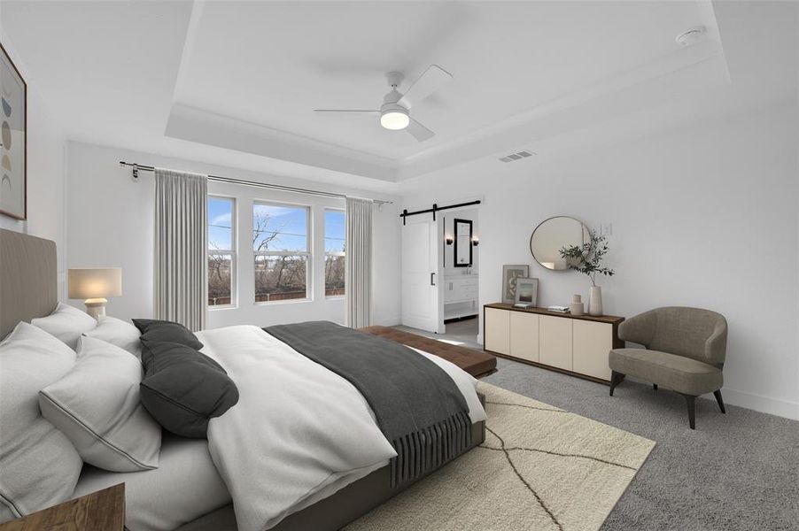 Furnished interior view inside a new home in Heritage Ranch, Sherman (Image 13).
