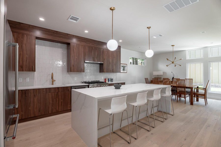 Furnished interior view inside a new home in , Austin (Image 11). Furnished interior view inside a new home in , Austin (Image 11).