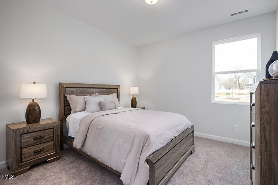 Furnished interior view inside a new home in Gregory Village, Lillington (Image 41). Furnished interior view inside a new home in Gregory Village, Lillington (Image 41).