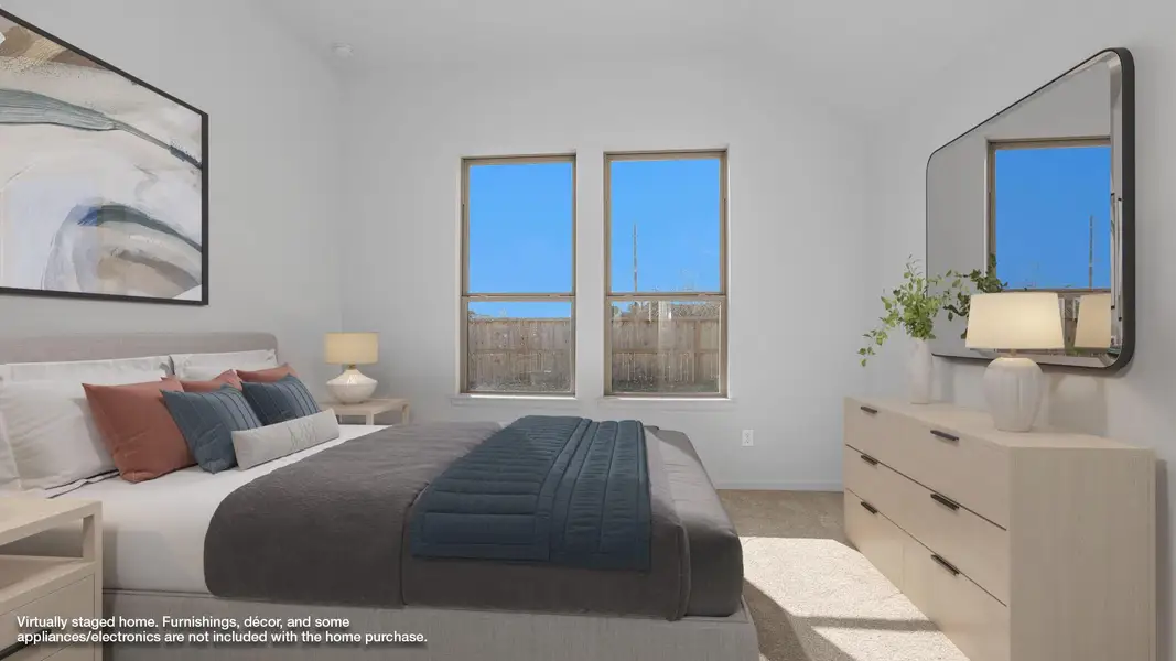 Furnished interior view inside a new home in Candela South, Richmond (Image 6).