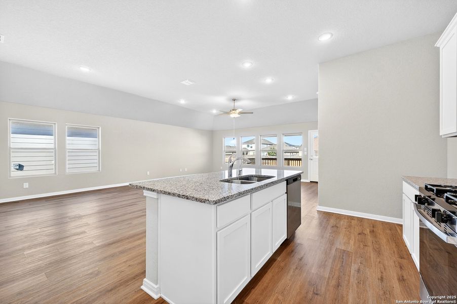 Furnished interior view inside a new home in Winding Brook, San Antonio (Image 9).
