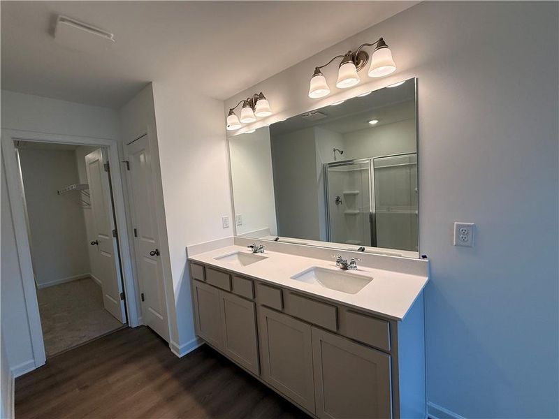 Furnished interior view inside a new home in Leydenview, Mableton (Image 6).