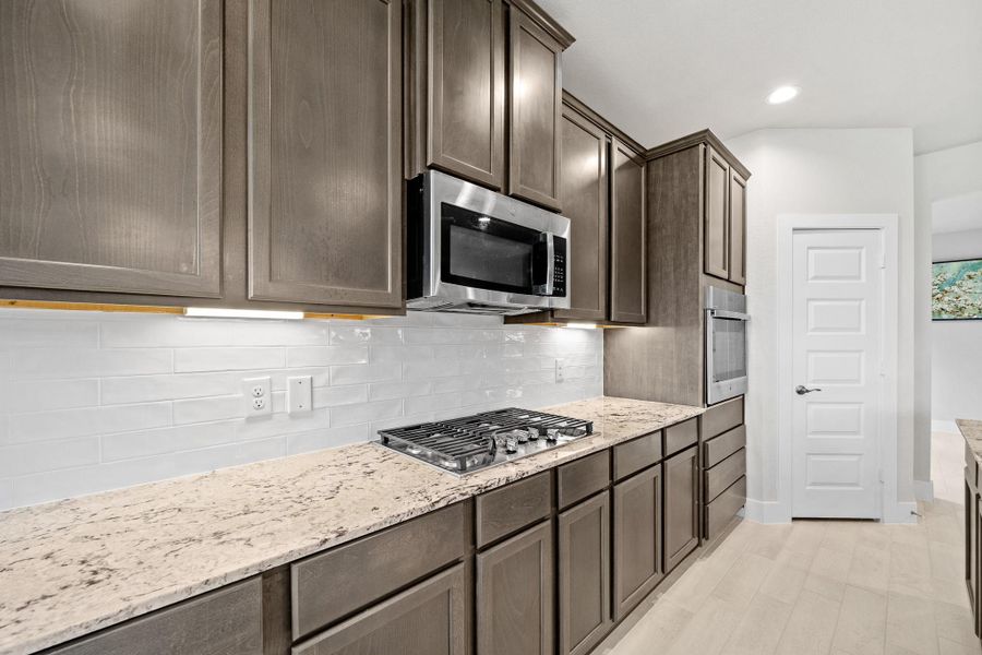 Furnished interior view inside a new home in Morton Creek Ranch, Katy (Image 5).