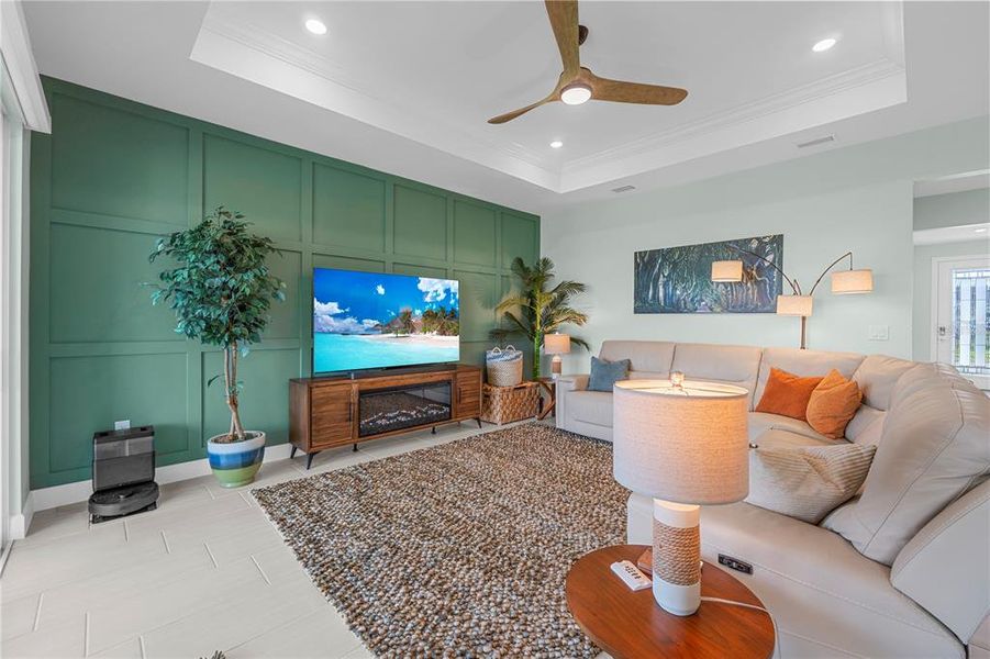 Furnished interior view inside a new home in , Punta Gorda (Image 13). Furnished interior view inside a new home in , Punta Gorda (Image 13).